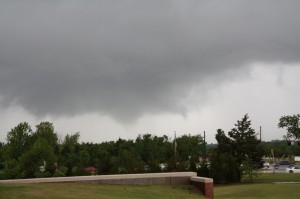 V-shaped funnel south of the NWC