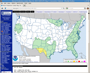 SPC day 1 categorical outlook