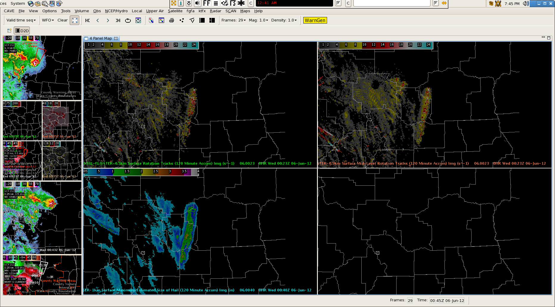 Tfx Long Lived Supercell Continues We Got A Tornado Report Rotation