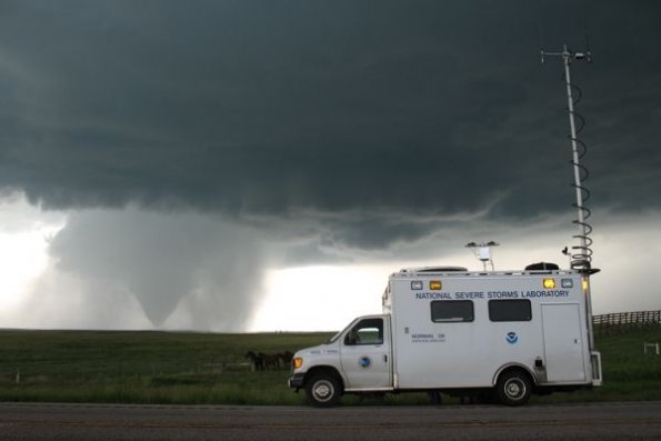 The NSSL Field Command vehicle helped coordinate storm intercepts during VORTEX2