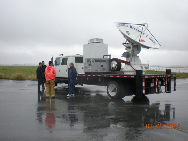 Mobile radar heads to California for debris flow experiment