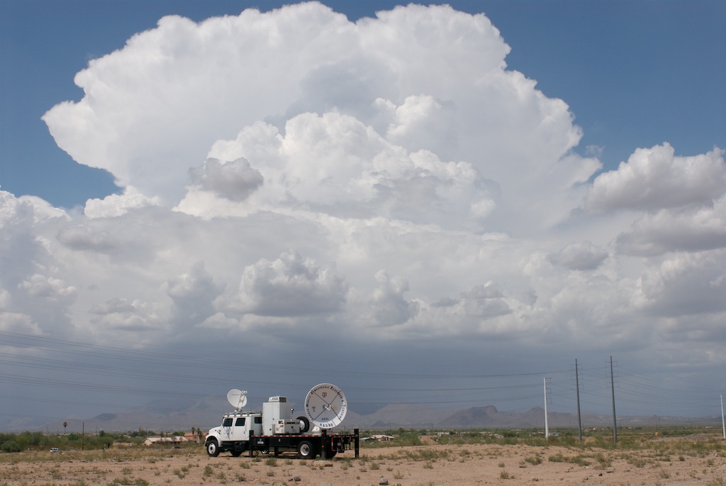 NSSL's mobile radar being used to help understand dust storms