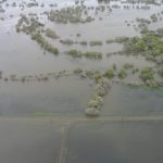 Flooding of farmlands