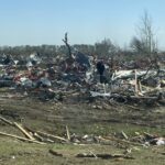 Tornado damage