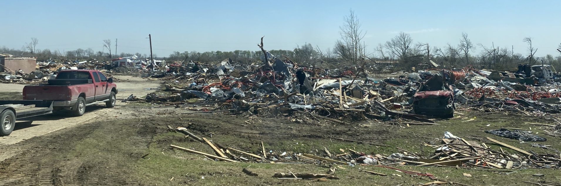 Tornado damage